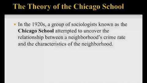 CRIJ 1301 Chapter 3: Explaining Crime