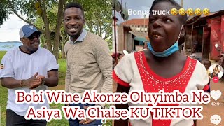 Bobi Wine Akonze Oluyimba Me Asiya Was Chalse Ku TikTok Dan Magic Ye Producer