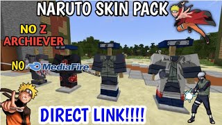 Get NARUTO skin pack||| no mediafire,no z archiever..... screenshot 2