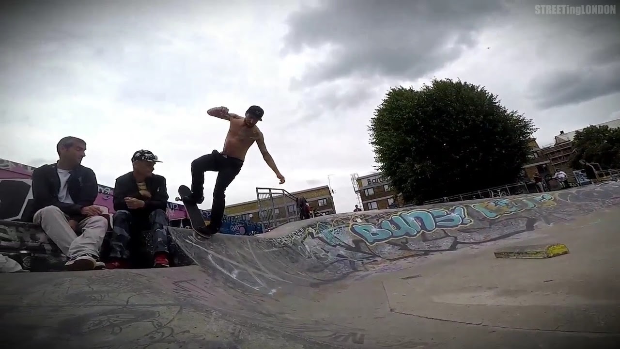 STREETingLONDON presents EWEN BOWER *** STOCKWELL - BRIXTON SKATEPARK ***