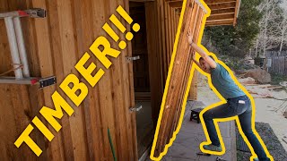 We tore down a wall (and found a rat) | Shed-pocalypse Ep. 2 Information