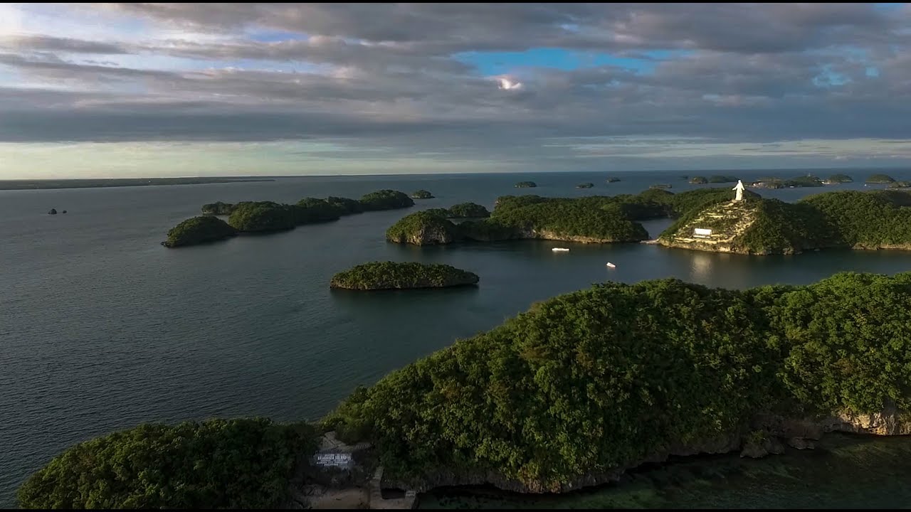 Hundred Islands Drone Video 🚁 | Pangasinan Philippines 🌴🌞