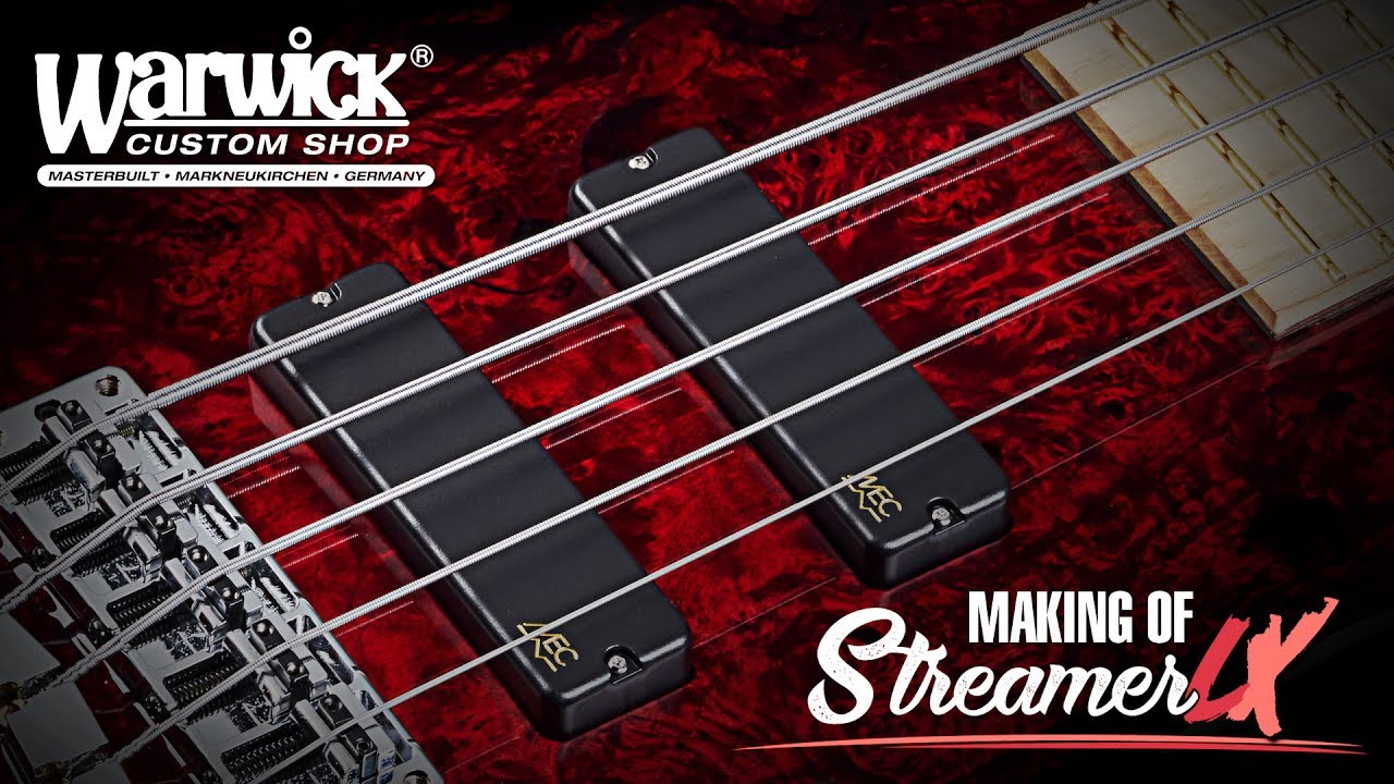 MAKING OF - Warwick Streamer LX - 5-String Bass - Birdseye Poplar Top #16-3151