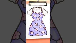Satisfying ASMR coloring Coco Wyo Fashion Vibes by only 3 Ahuhu Art Markers #colorwithme