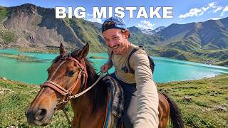 They Shouldn't Have Let Me Ride a Horse in Kyrgyzstan 🇰🇬