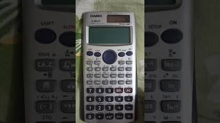 Easiest way to check original CASIO fx-991ES Scientific Calculator