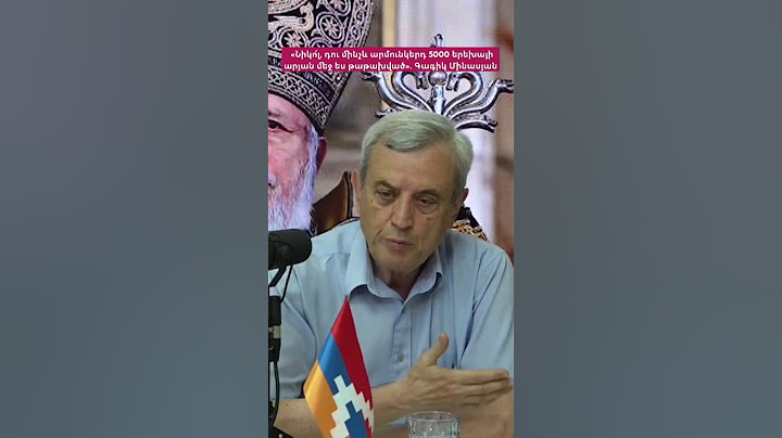 «Նիկո՛լ, դու մինչև արմունկերդ 5000 երեխայի արյան մեջ ես թաթախված». Գագիկ Մինասյան