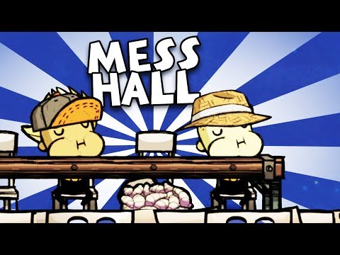 MESS HALL! - Oxygen Not Included Gameplay - Occupational Upgrade Part 10