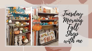 TUESDAY MORNING FALL SHOP WITH ME| COME WITH ME FALL SHOPPING 2021