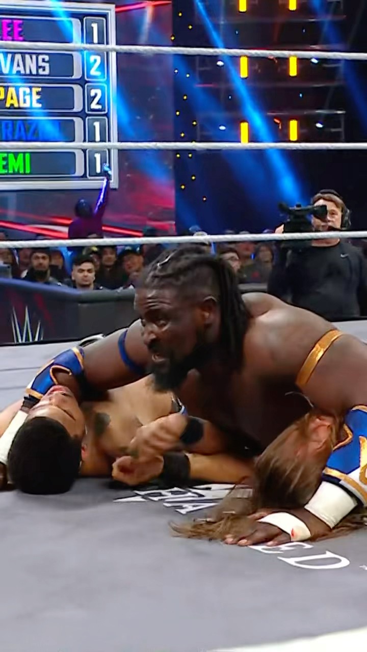 OBA FEMI IS THE IRON SURVIVOR!! ? #WWEDeadline