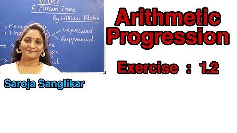 NCERT. Class 10.Arithmetic progression. Ex 1.2 (Q15 to Q20)