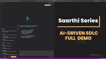 AI-Driven SDLC: Full End-to-End Demo | Plan, Code, Review, Test & Release with Saarthi