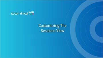 Customizing the Sessions View