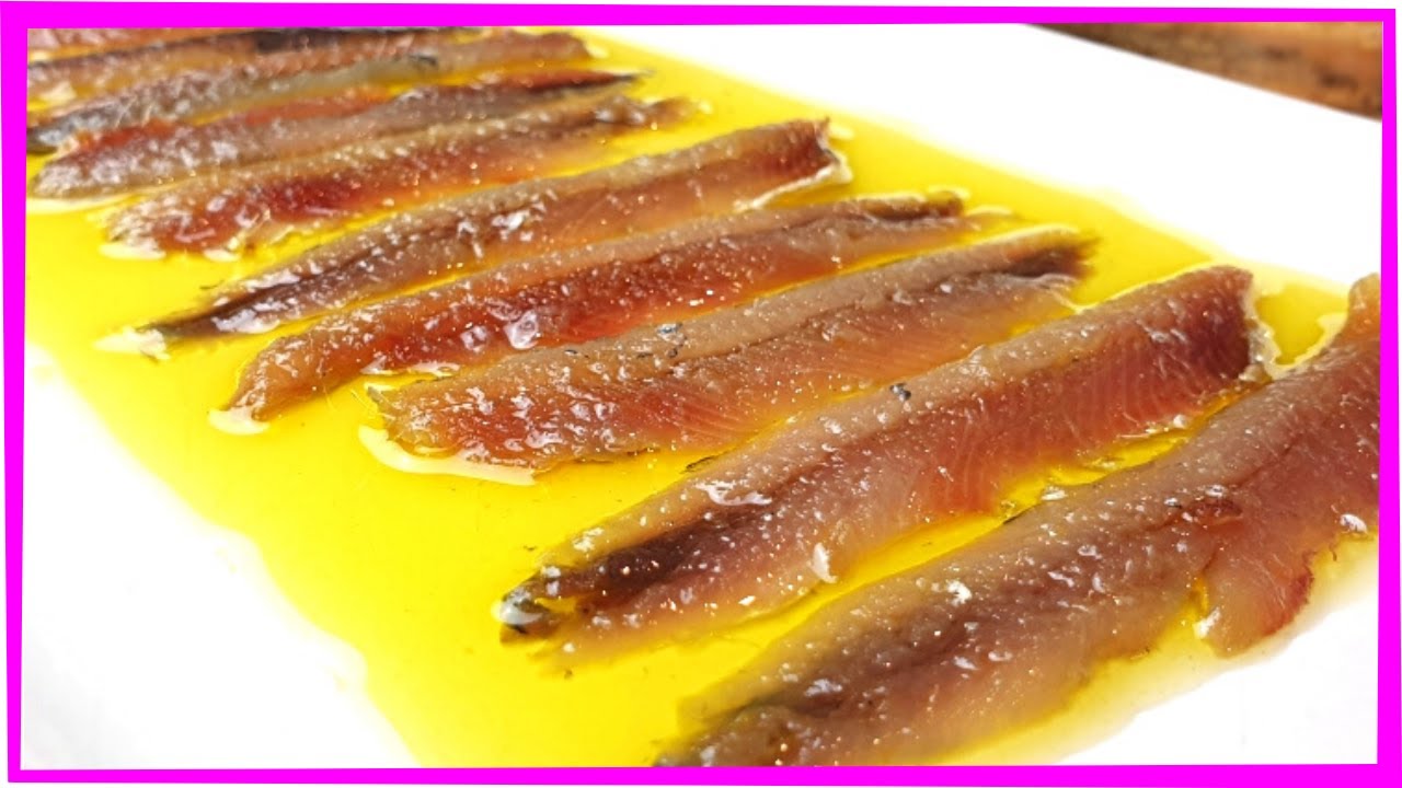 ? How to make HOMEMADE SALTED ANCHOVIES ▷Prepare your CANNED HOMEMADE  ANCHOVIES ? Very EASY! - YouTube