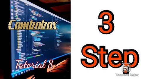 How to use Combobox in JAVA | netbeans | Tutorial 8 for beginners