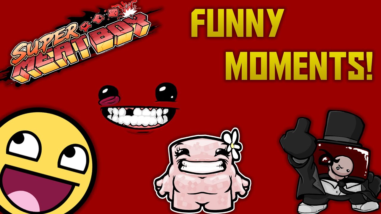 WHY SO MUCH RAGE!!??-Super Meat Boy (Funny Moments)