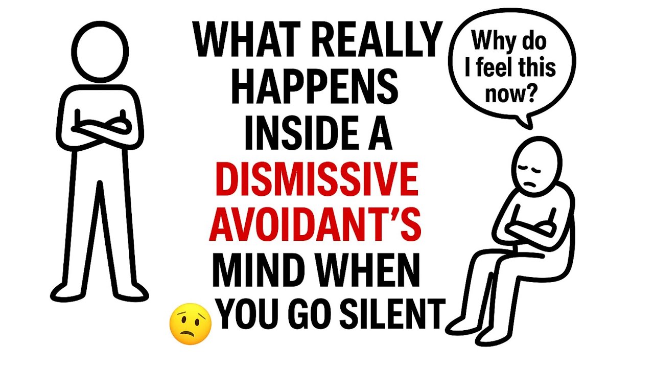What Really Happens Inside a Dismissive Avoidant’s Mind When You Go Silent | Avoidant Philosophy