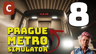 Moderní simulátor metra | praguemetrosim gameplay | Kosmonautů - Syslov