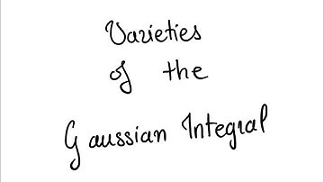 Generalities on the Gaussian Integrals