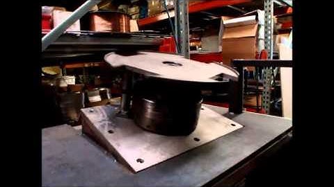 Welding Turntable with 8 inch 3 Jaw Chuck