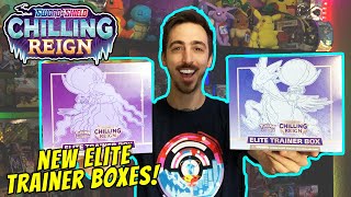 Opening both of the NEW Chilling Reign Pokémon Card Elite Trainer Boxes! (are they worth it?)