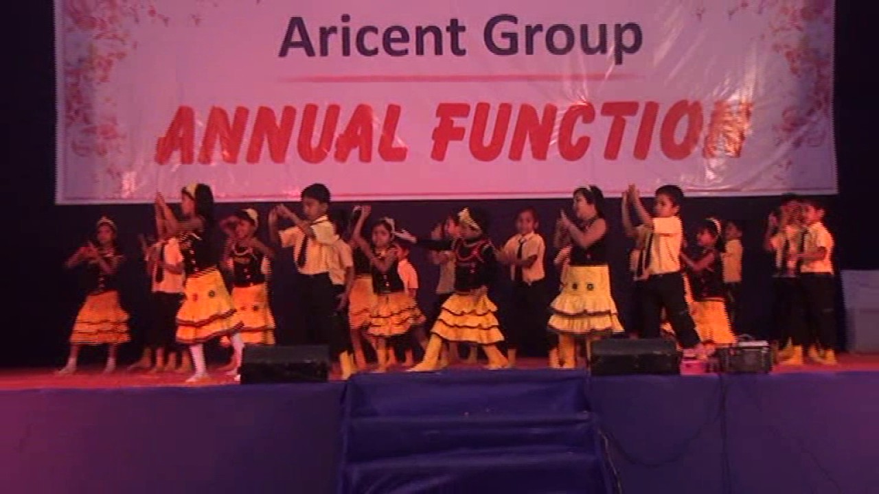 Song Aaj Blue Hai Pani Pani Dance By Class Kg 2 From Aricent Public