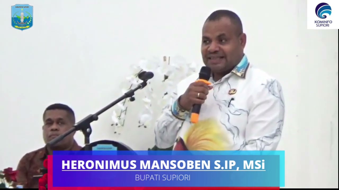 Kunjungan Kerja Plt. Sekda Provinsi Papua, Yohanes Walilo, S. Sos., M. Si. Ke Kabupaten Supiori