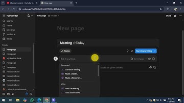 How To Enable Notion AI Meeting Notes
