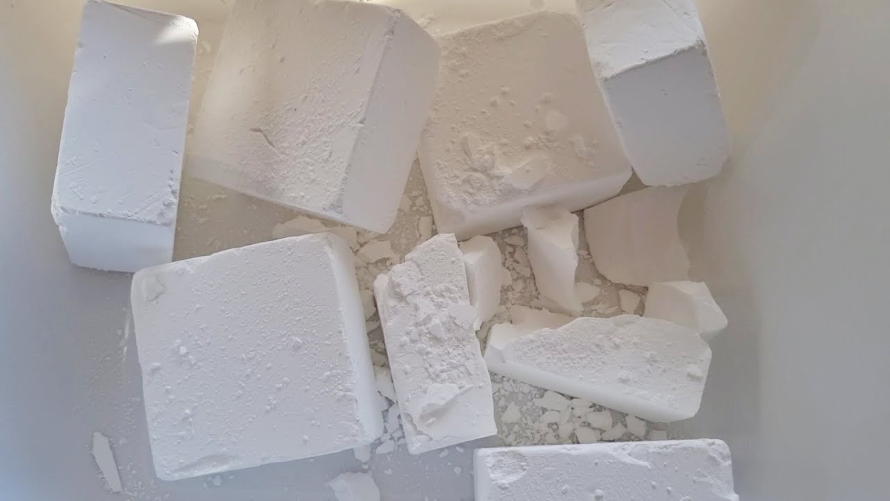 Fresh Plain Jane Gym Chalk Blocks ASMR 