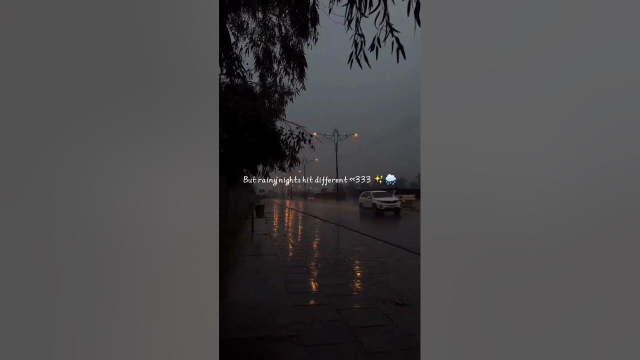 Rainy days are okay...🌧️✨ #song #music #rainynight