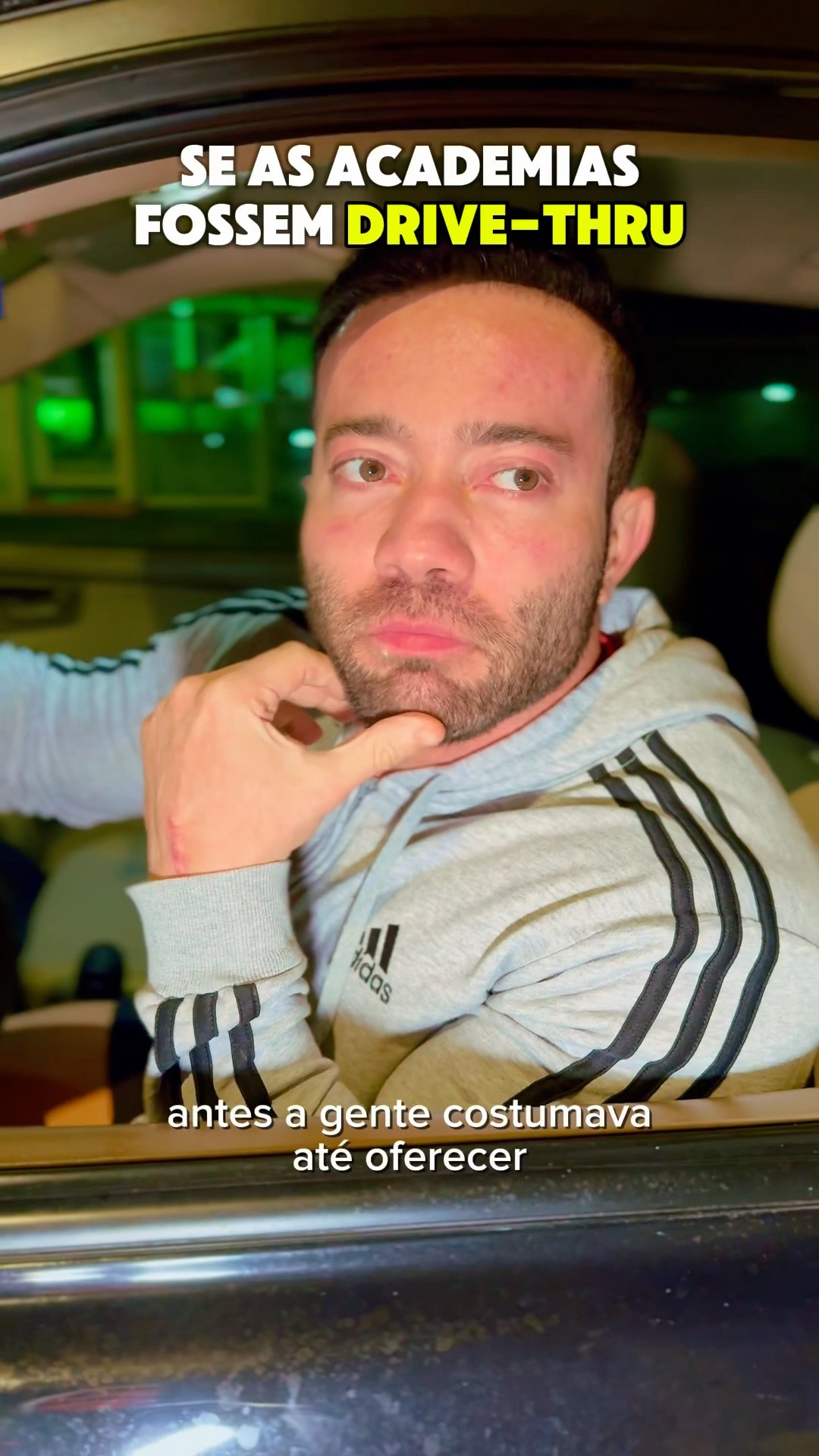 Drive-Thru de academia