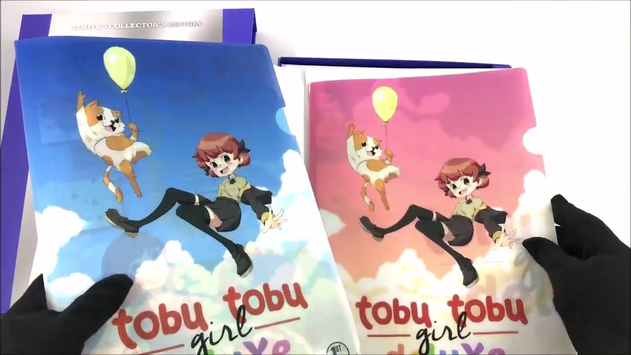 Tobu Tobu Girl Deluxe JP-style Collector's Edition Box - NO GAME