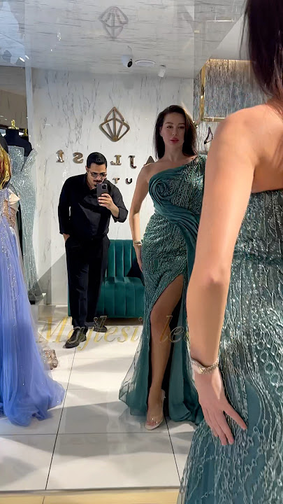 From simple to stunning – watch the transformation#GlamTransformation #EveningWear #Majlesi