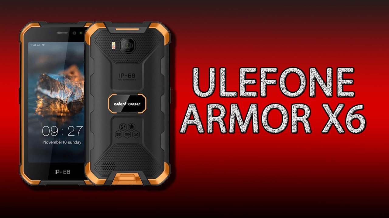 Armor X6 от Ulefone - компактный и стильный защищённый смартфон.