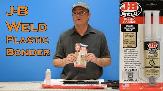 J-B Weld Plastic Bonder Structural Adhesive Syringe - Tan - 25 ml