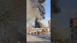 Požar V Škofji Loki 26.1.2024