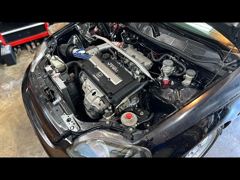 EBAY RADIATOR INSTALL IN MY EK CIVIC!