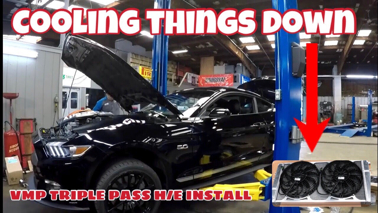 Installion of VMP heat exchanger and injectors on the Roushcharged 17 GT/CS (Getting ready for tune)