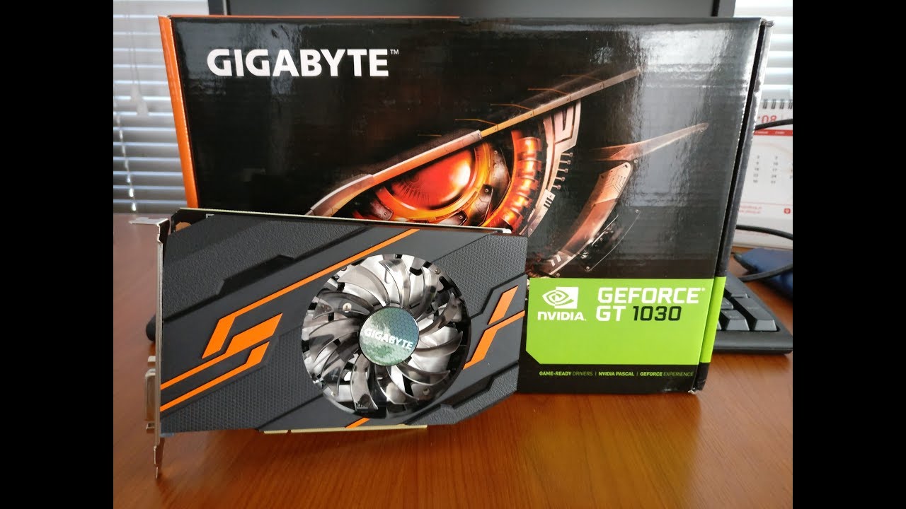 GIGABYTE GT 1030 Quick Unboxing!