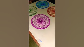 spirograph design pattern #spirograph#treding #youtube #shorts #viral #short#video #amazingartsworld
