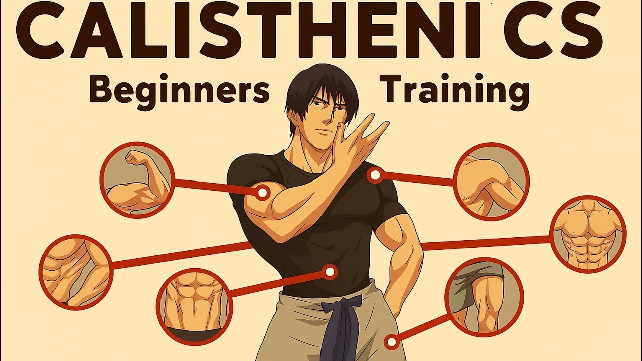 (Starting from ZERO) Every Calisthenics Exercise You Need To Build an Anime Physique 