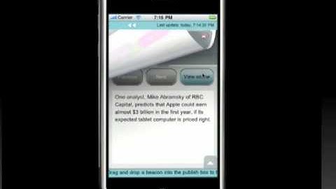 RSS Beacon 1.0.0 Features