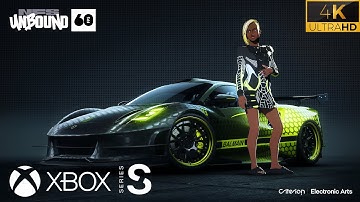 Need for Speed Unbound 2022 Xbox Series S Gameplay 4k60fps Capture