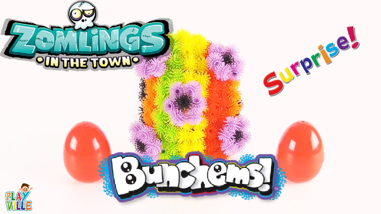 Bunchems Zomlings Surprise Eggs
