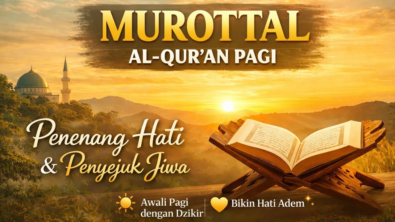 LIVE Murottal Pagi 🌅 Awali Hari dengan Dzikir