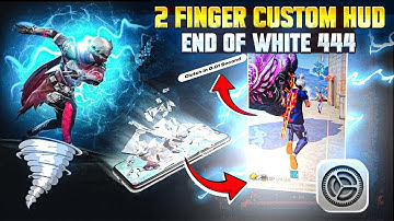 TOP 7 BEST 2 FINGER CUSTOM HUD CODE FREE FIRE (FASTEST MOVEMENT +HEADSHOT ) 🤯 BEST CUSTOM HUD IN FF