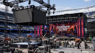 How WWE Turns An Empty Stadium into SummerSlam