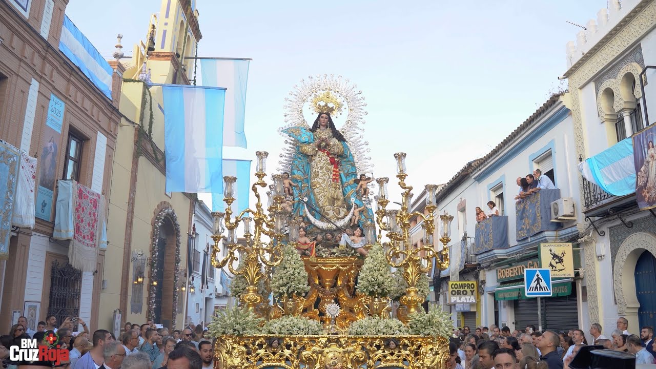 [4K] La INMACULADA CONPCEPCIÓN sale a las calles de CASTILLEJA | Extraordinaria de la Calle Real