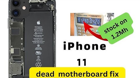 iPhone 11 dead boot repair || case number 1|| iPhone 11 dead common issue