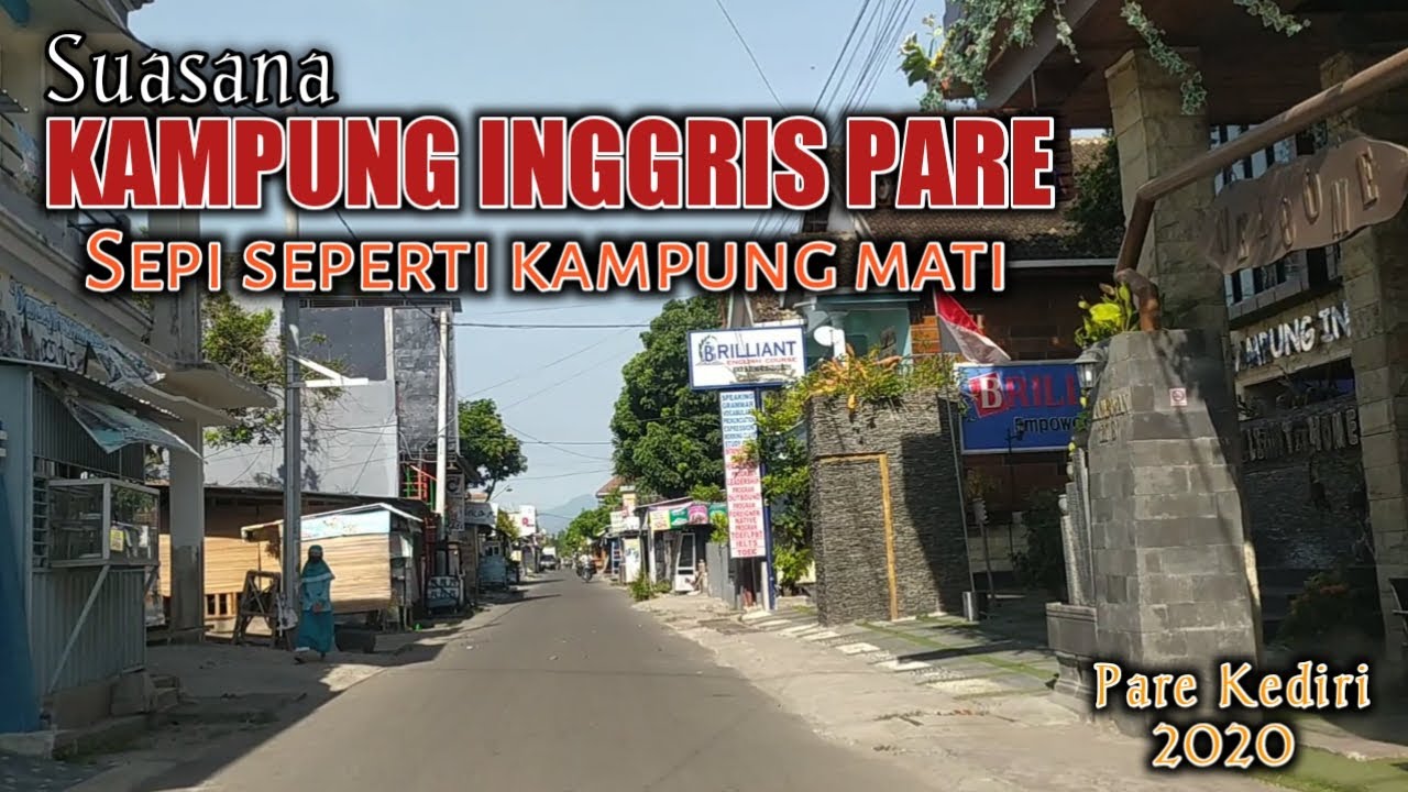suasana kampung inggris pare kediri terkini YouTube